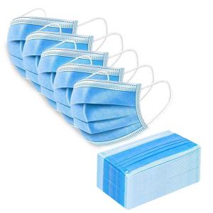 China Environmental Friendly Disposable Medical Face Mask With Adjustable Nose Clip factory