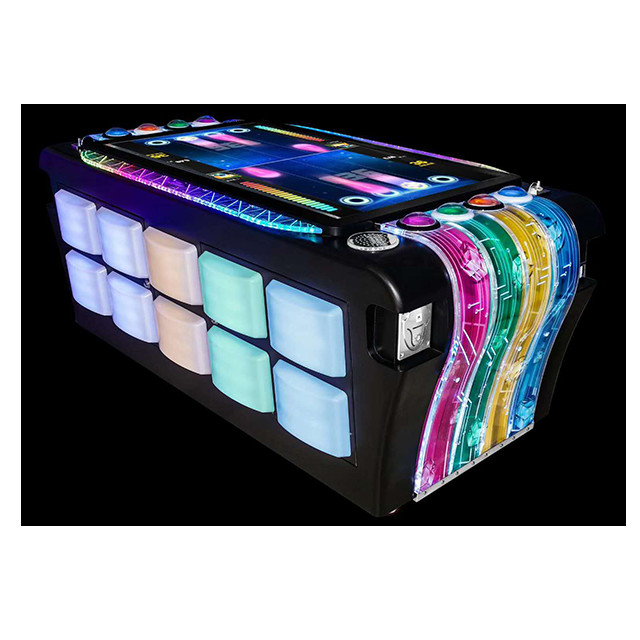 Interactive Music Arcade Video Game Machine For Hotel Lobby / School