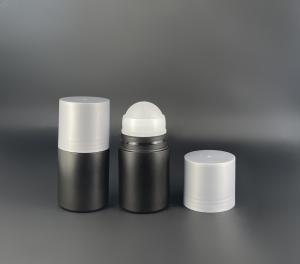 Customized Color Round Volume Plastic PP Empty Roll On Bottles 60ml Capacity