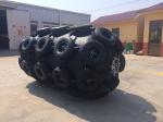 Black 50kpa floating pneumatic rubber fenders tyres chain winding