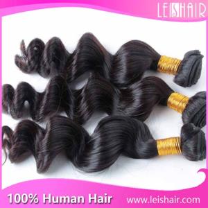 China Wholesale cheap 5a brazilian loose wave human hair weave factory