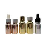 Electroplated Cosmetic Dropper Bottles 10ml 15ml 30ml