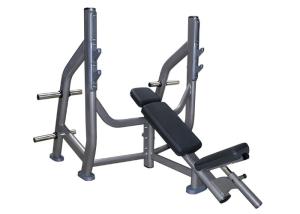 China Commercial Adjustable Incline Bench Press Machine Three Layers Powder Coating factory