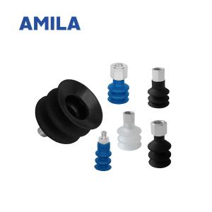 China Bellows Type Round Suction Cups FG Special Fold Design 5 To 88mm Diameter factory