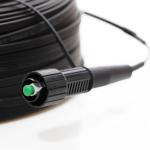 Waterproof Mini Fiber Optic Patch Cord SCAPC HUAWEI Connector IP67 FTTA Outdoor