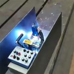 Semi-Automatic Tank Corner Welding Machine with Portable 4 Wheels Saw Welding