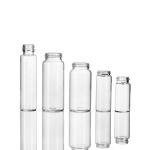 7ml clear tubular glass vial injection bottle