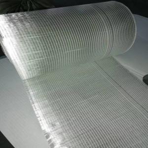 China Single Weft E Glass Unidirectional Fiberglass Fabric 410g/M2-440mm For Cover factory