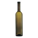 Industrial Beverage 750ml Antique Green Bordeaux Wine Glass Bottle with Cork