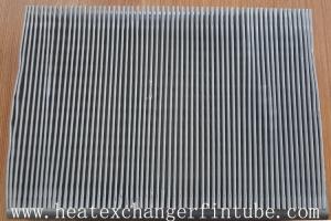 China Thermal performance Single Row Flat Fin Tube For Air Condensers CE ISO factory