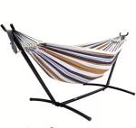 Outdoor Furniture Wrought Iron Hammock Stand For Soft And Comfortable Relaxation