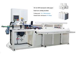 China 5KW Toilet Paper Band Saw Cutting Machine PLC controlled factory
