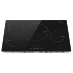 30 Inch 4 Burner Electric Induction Cooktop 220-240V 7200W With Precise Power