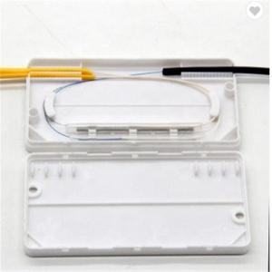 China ABS Fiber Optic Cable Fusion Protection Box 2 in 2 out factory