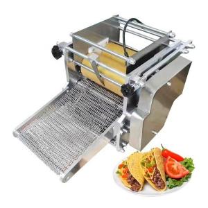 China 500W Industrial Bread Making Machine 1~7mm Corn Tortilla Maker Machine factory