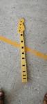 Custom Grand Paddle Guitar Headstock Unfinished Roasted Maple ST Guitar Neck