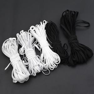 China Intimate Wears Woven Embroidered Elastic Earloop Cord factory