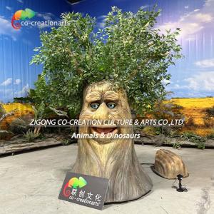 China Animatronic Talking Tree For Amusement Park Decoration factory