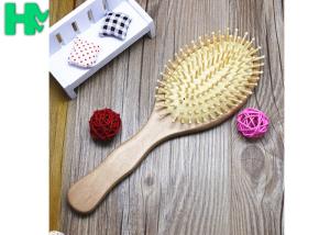 China Beech Round Massage Wigs Accessories Hair Styling Combs And Brushes For Women factory