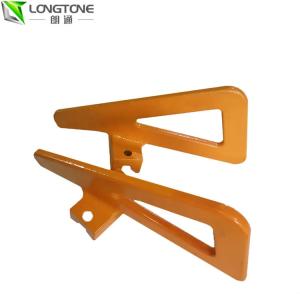 China Steel Plate Concrete Mixer Blade Parts For Putzmeister Concrete Hopper Agitator Device factory