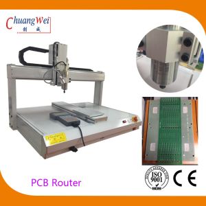 China 50000R/S Single Table TAB PCB Separator with 0.1mm Routing Precision,PCB Router Machine factory