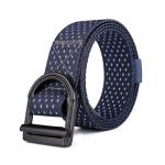 D Buckle Cotton Fabric Belt 125cm Mens Nylon Web Belt Tactical