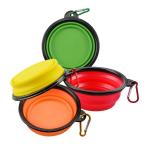Slow Feed Collapsible Dog Water Bowl , Interactive Durable Travel Dog Bowl