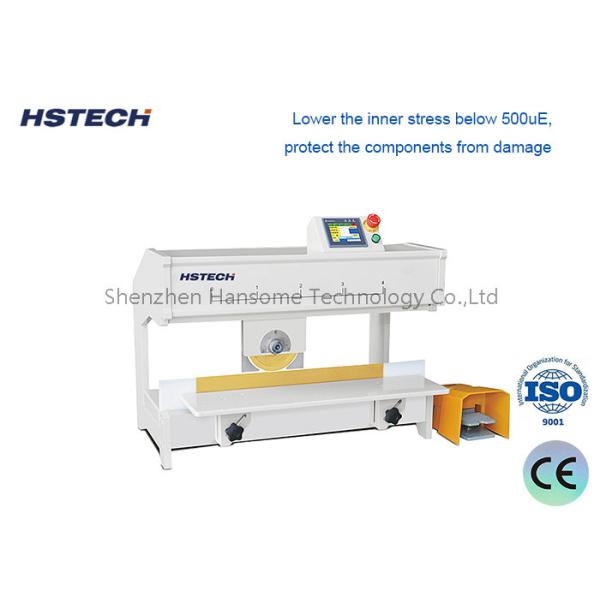 China Touch Screen V-cut PCB Separator PCB Depanedling Equipment with Counting Function factory