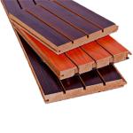 Noise Reduction Wooden Grooved Acoustic Panel KTV Wood Acoustic Panels