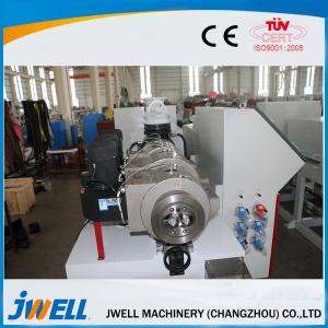 China Corrosion Resistance WPC Extrusion Line , Wpc Profile Production Line SJZ80/156 factory