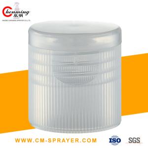 China 18/410 18/415 20/415 Flip Top Screw Cap 18mm 20mm Flip Top Caps Black White factory