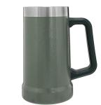 FDA 24oz Big Grip Stainless Steel Insulated Beer Mug