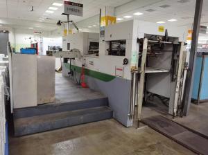 China Used BOBST SP-102 Automatic Die Cutting &amp; Creasing Machine, Max Die Cutting Size:720x1020mm,Max Die Cutting Speed:7500s/h,Max Perssure:250T factory