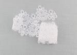 6cm Width Water Soluble Lace Polyester Lace For Clothing Azo Free