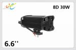 High quality factory price Offroad 12V/24V DC waterproof IP68 8D 6.6inch 30W 8D