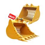 Heavy Duty Skeleton Excavator Rock Bucket With CE Approved 60"