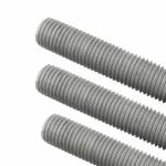 304 Stainless Steel Full Threaded Screw Rod DIN975 Hot Dip Galvanized Trapezoida