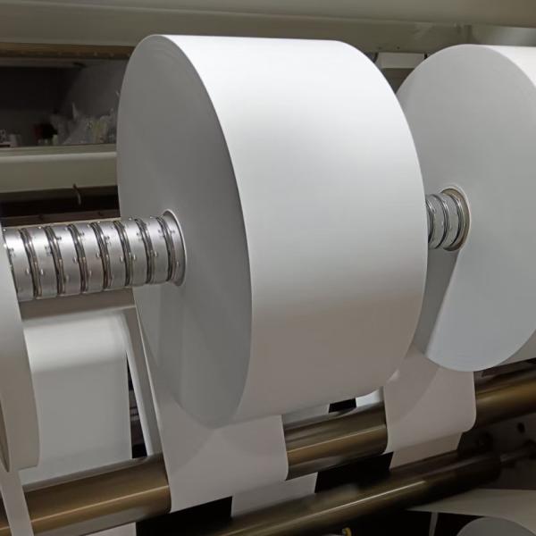 WG4515 Model BOPP Matte 75um With Clear PET Liner Water Based Permanent Acrylic