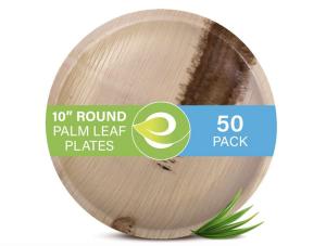 China Compostable Areca Palm Leaf Plates For Take Away factory