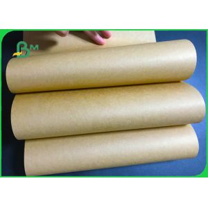 70grams 80grams Durable Brown Kraft Paper For Food Packaging