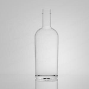 China Food Grade Glass Bottle for Rum Vodka Whisky Tequila Gin 750ml 720g Cork Included factory