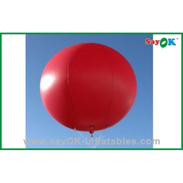 China Commercial Red Inflatable Balloon Helium Advertising Balloons For Wedding factory