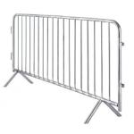 OEM ODM Steel Barricades Crowd Control 1.5mm Temporary Pedestrian Barriers