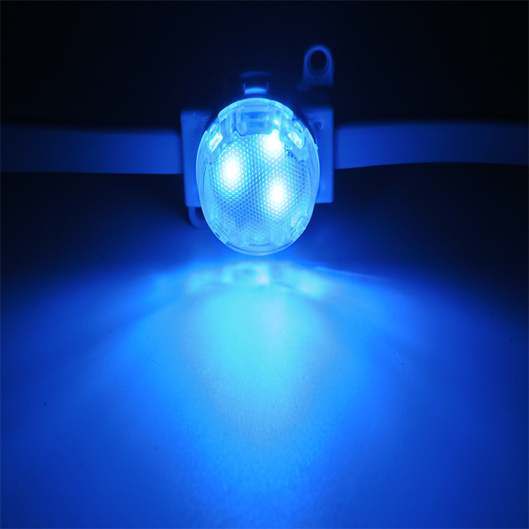 Waterproof IP67 0.75W Smd3535 DC12V 30mm LED Point Light Full Color