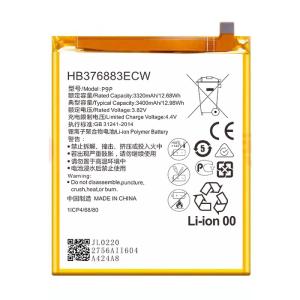 China Lithium Ion Batteries phone battery 3700mah for huawei p9plus phone battery HB376883ECW factory