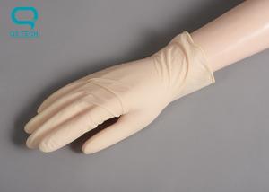 China Disposable Cleanroom Gloves Latex Material Stretchable Type For Single Use Only factory