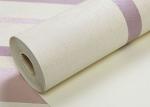 White and Purple Contemporary Wall Coverings for Bedrooms , Removable Kids