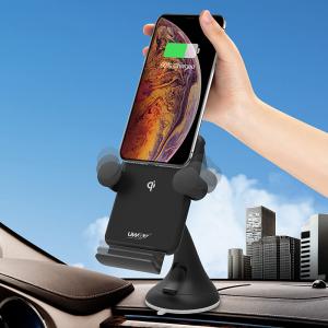 China 10W Qi Wireless Charging Vehicle Dock Dashboard Wireless Car Vent Charger factory