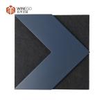 Artistic Shapes PET 3D Acoustic Wall Panel with Painting Modern Design