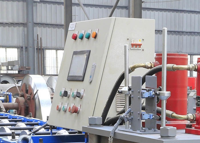 Colored Metal Ridge Cap Roof Tile Making Machine for Building Full Automatic